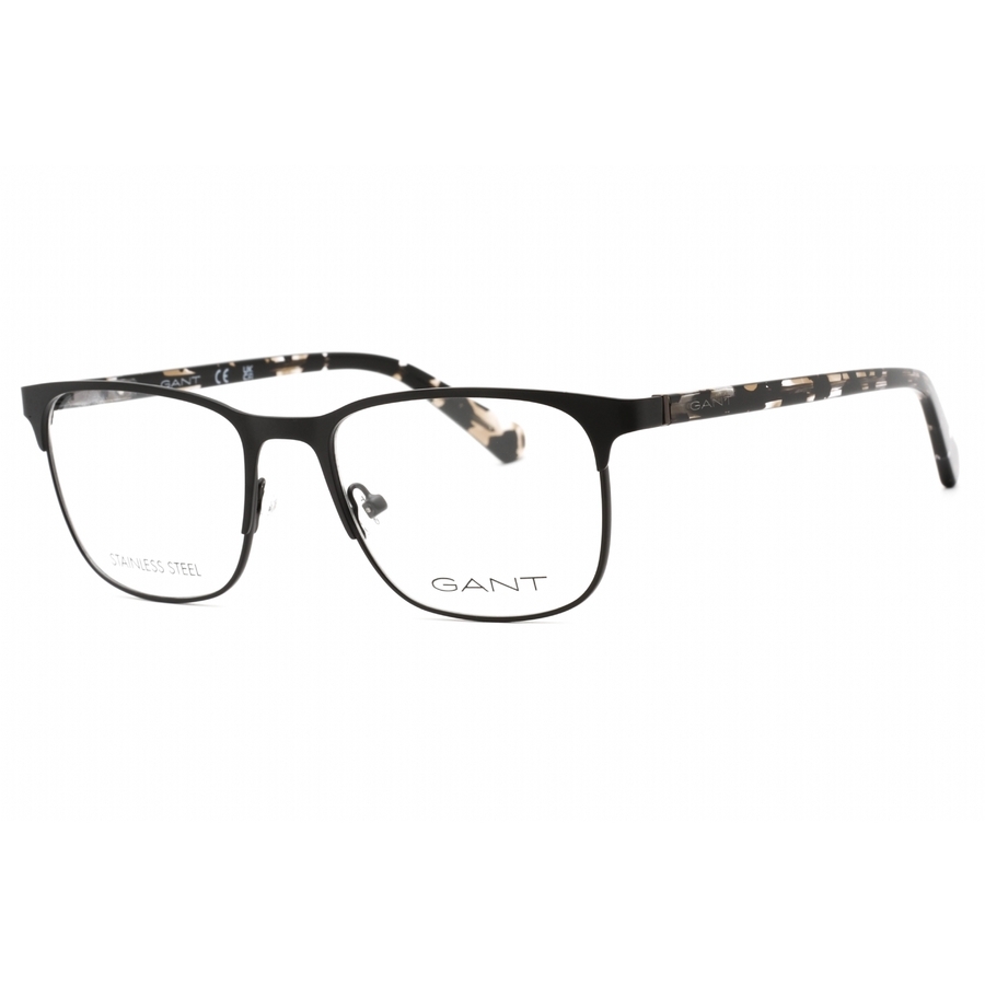Gant Men's Black Rectangular Eyeglass Frames Ga3249