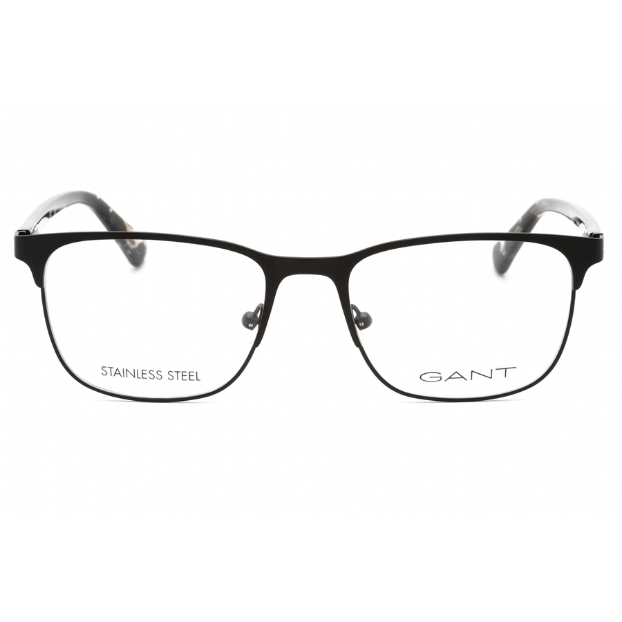 Gant Men's Black Rectangular Eyeglass Frames Ga3249