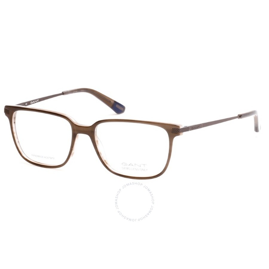 Gant Men's Rectangular Eyeglass Frames GA3112 45 54 664689800797