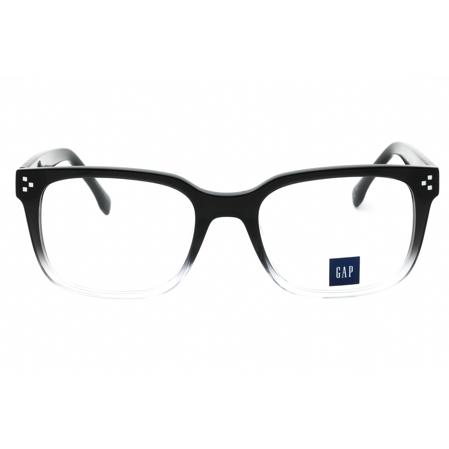 Gap Men's Black Rectangular Eyeglass Frames Vgp003