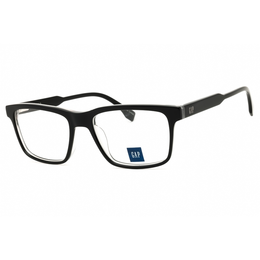 Gap Men's Black Rectangular Eyeglass Frames Vgp024