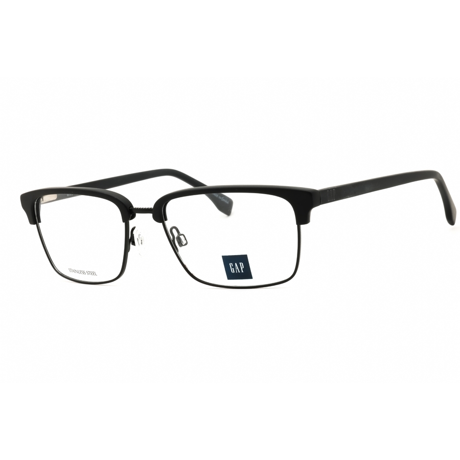 Gap Men's Black Rectangular Eyeglass Frames Vgp031