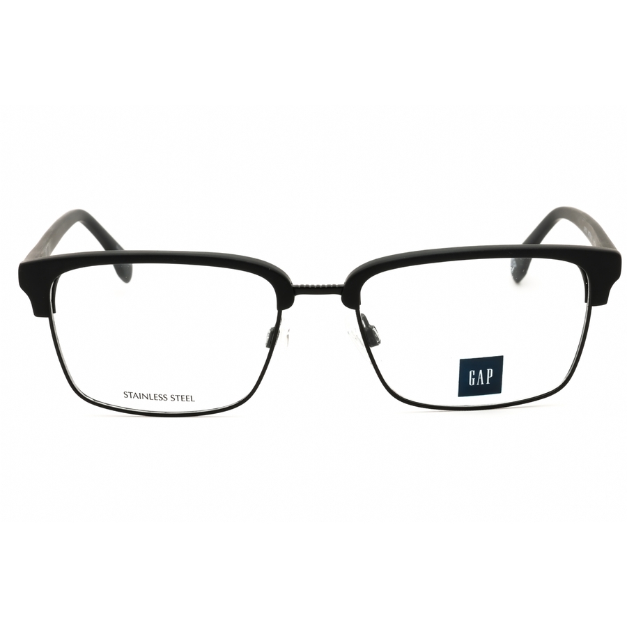 Gap Men's Black Rectangular Eyeglass Frames Vgp031