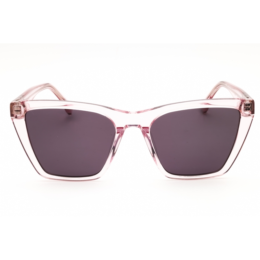 Gap Unisex Black Rectangular Sunglasses Sgp020 In ["grey"]