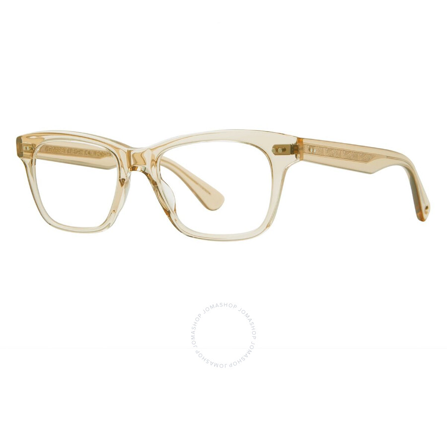 Garrett Leight Buchanan Demo Square Unisex Eyeglasses 1136 Bre 49