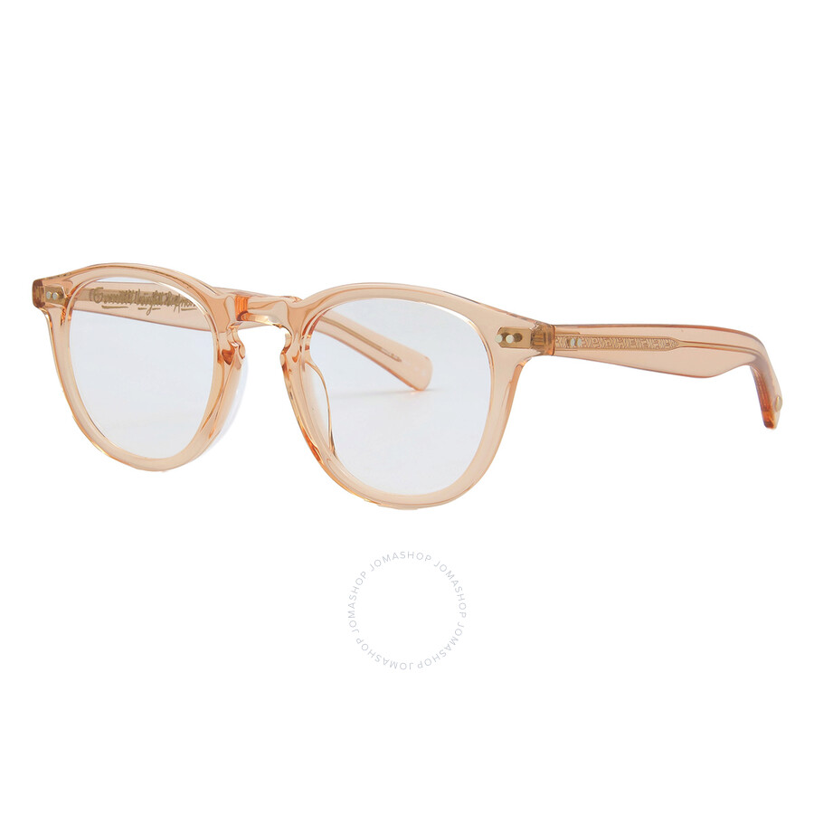 Garrett Leight Glco X Andr Saraiva Demo Oval Ladies Eyeglasses 1082 Pcy 46