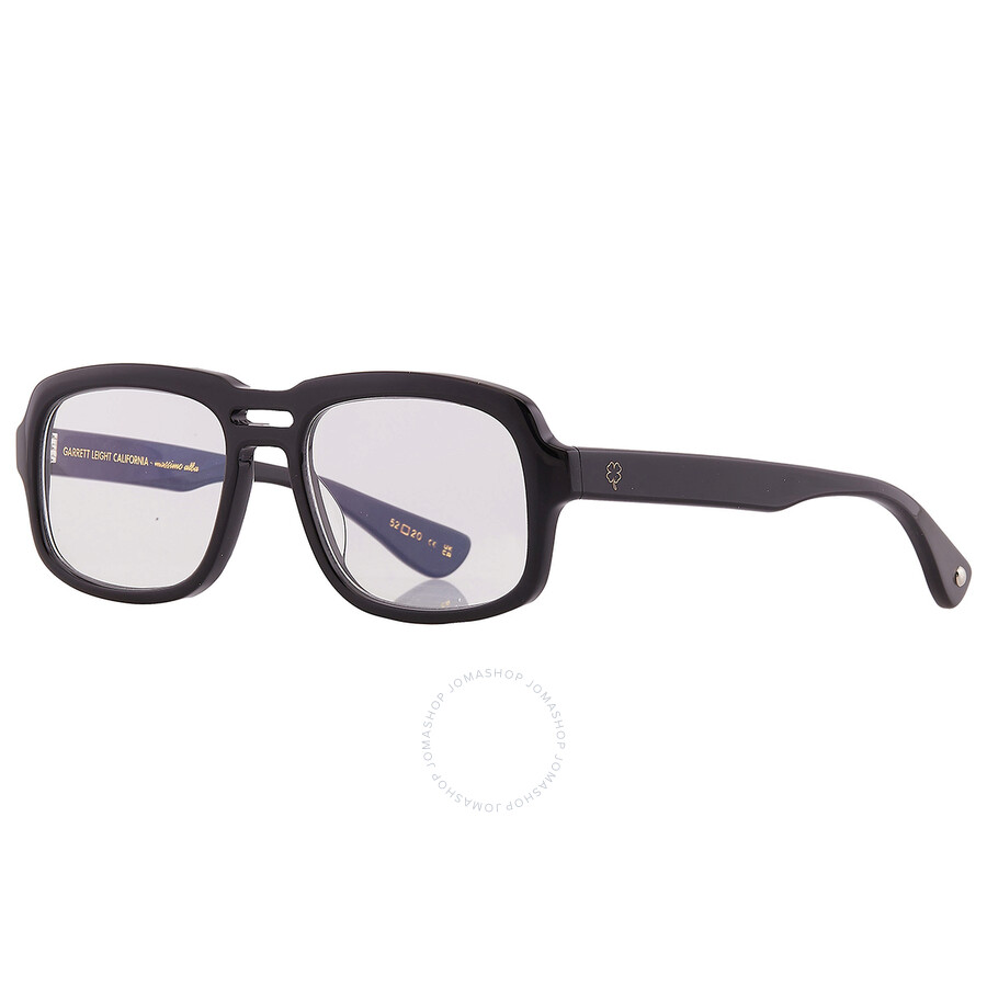 Garrett Leight Glco X Massimo Alba Demo Navigator Men's Eyeglasses 1132 Brer 52