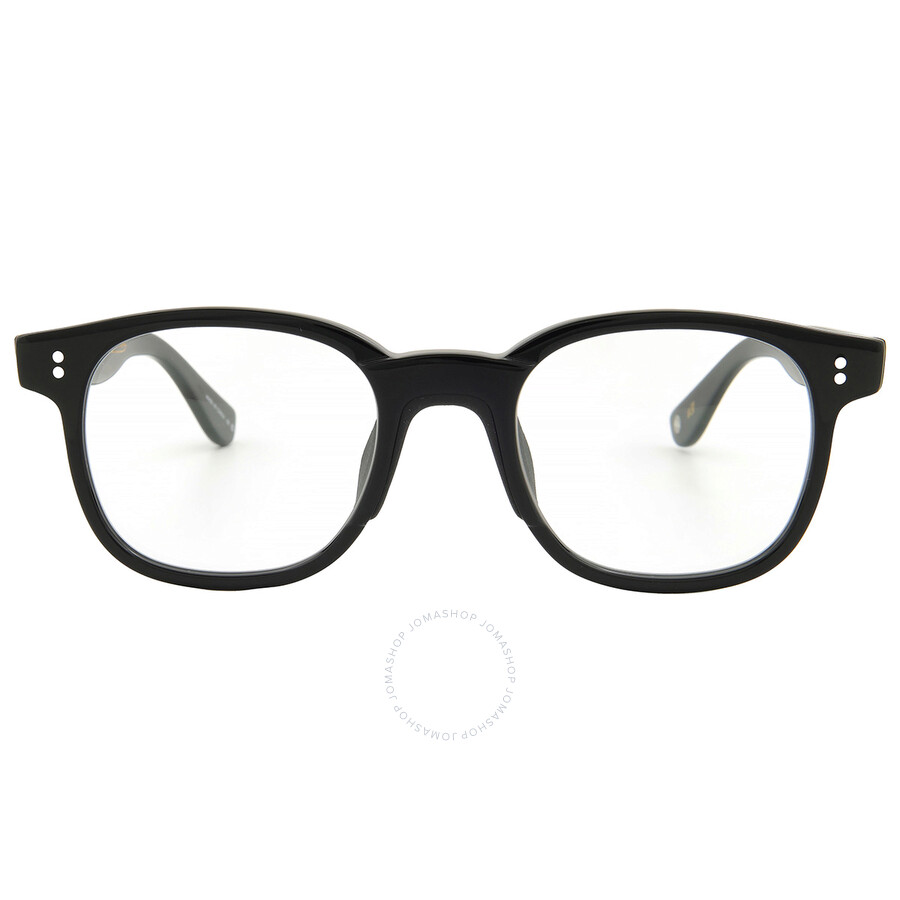 Garrett Leight Glco X Mitchell & Ness Rambis Demo Square Men's Eyeglasses E0148 Bk 47