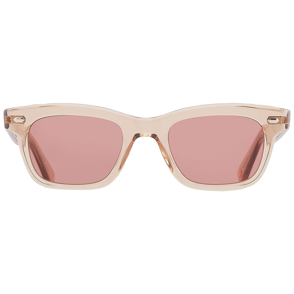 Garrett Leight GROVE SUN Bordeaux Rectangular Sunglasses 2143 BRE