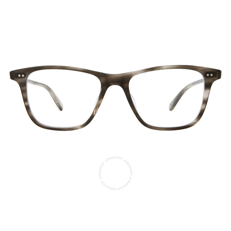 Garrett Leight Hayes Demo Square Unisex Eyeglasses 1141 Bkslt 50