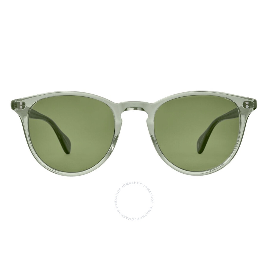 Garrett Leight Manzanita Sun Green Oval Sunglasses 2151 Jun/grn 50