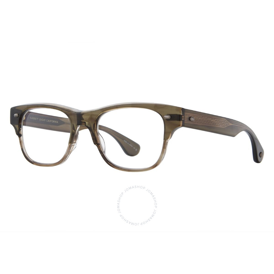 Garrett Leight Rodriguez Demo Rectangular Unisex Eyeglasses 1124 Ot 48