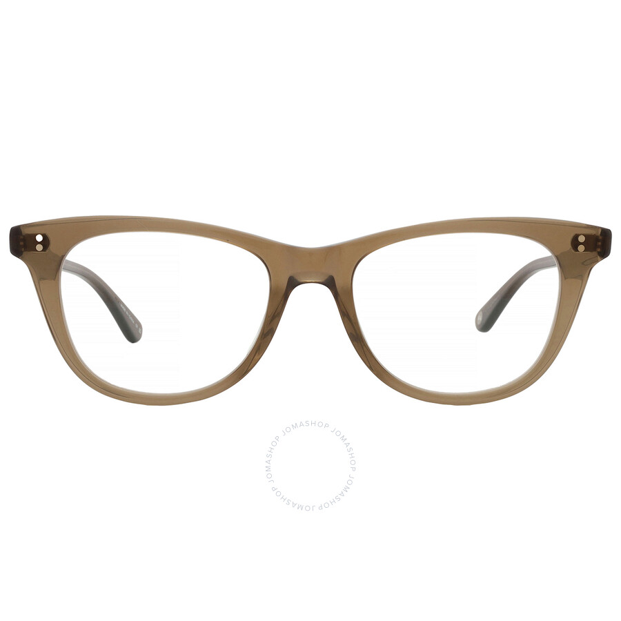 Garrett Leight Tia Jane Demo Cat Eye Ladies Eyeglasses 1122 Olio 47