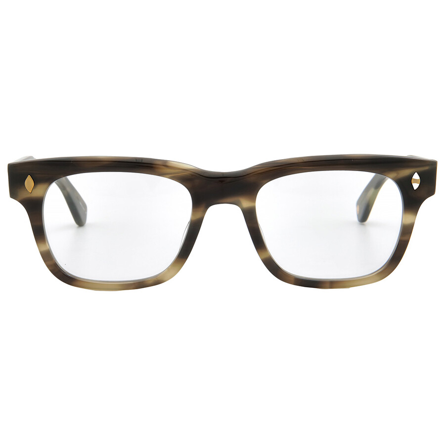 Garrett Leight TROUBADOUR Demo Square Eyeglasses 1097 KOT 49