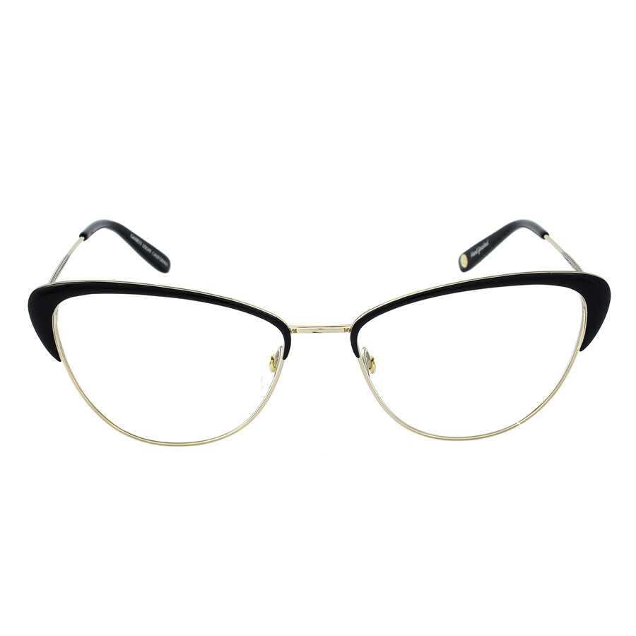 Garrett Leight Vista Demo Cat Eye Ladies Eyeglasses 3032 GBK 53