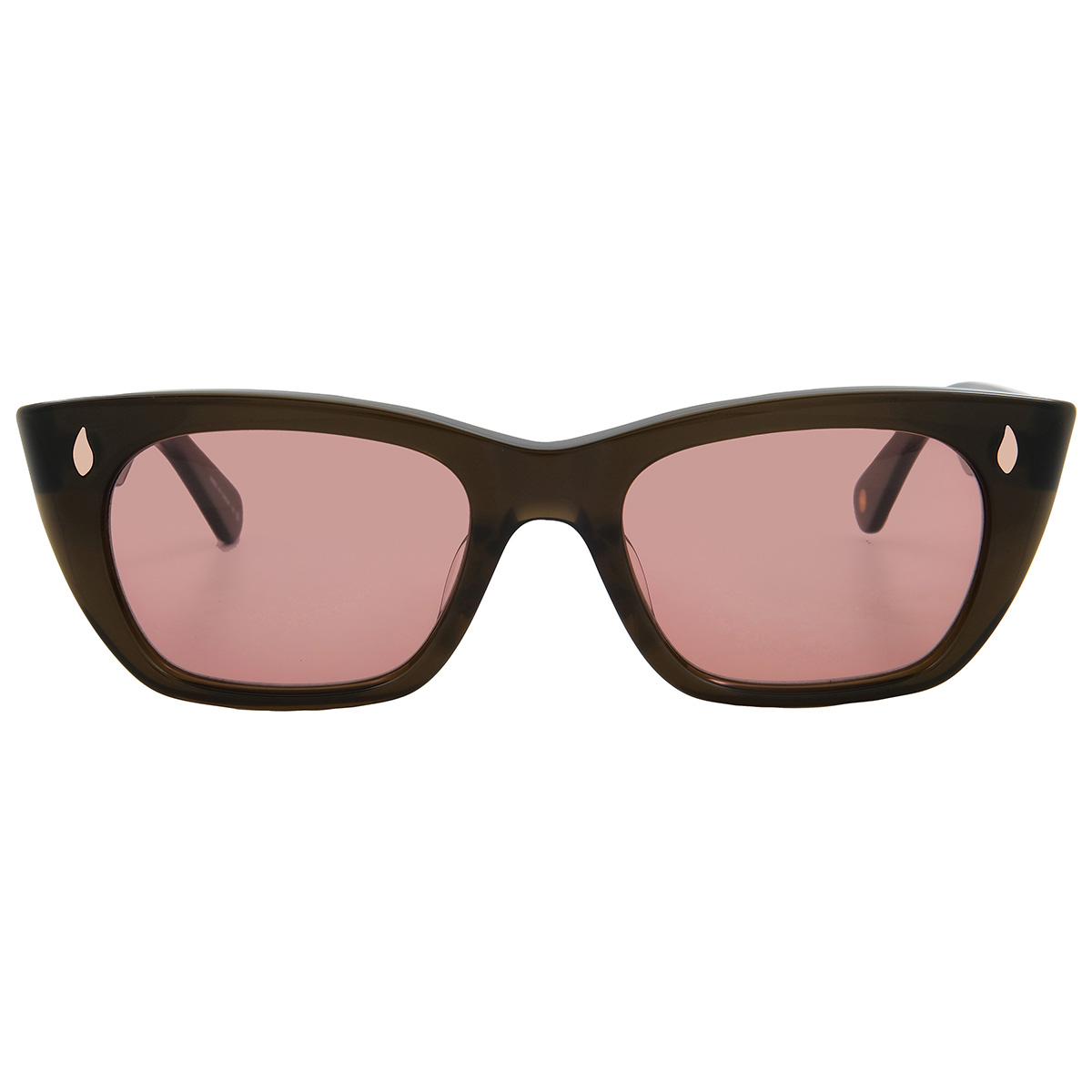 Garrett Leight WEBSTER SUN Bordeaux Cat Eye Sunglasses 2138 MSTO