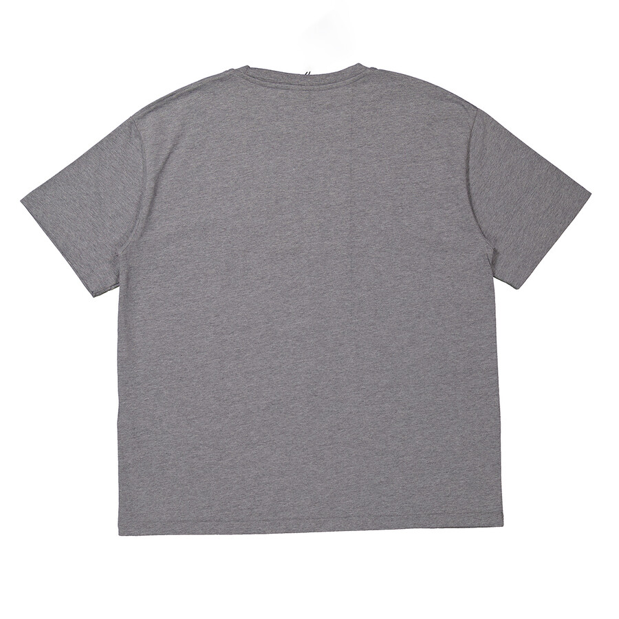 Gcds Man T-shirt Grey Size Xl Cotton In Grey