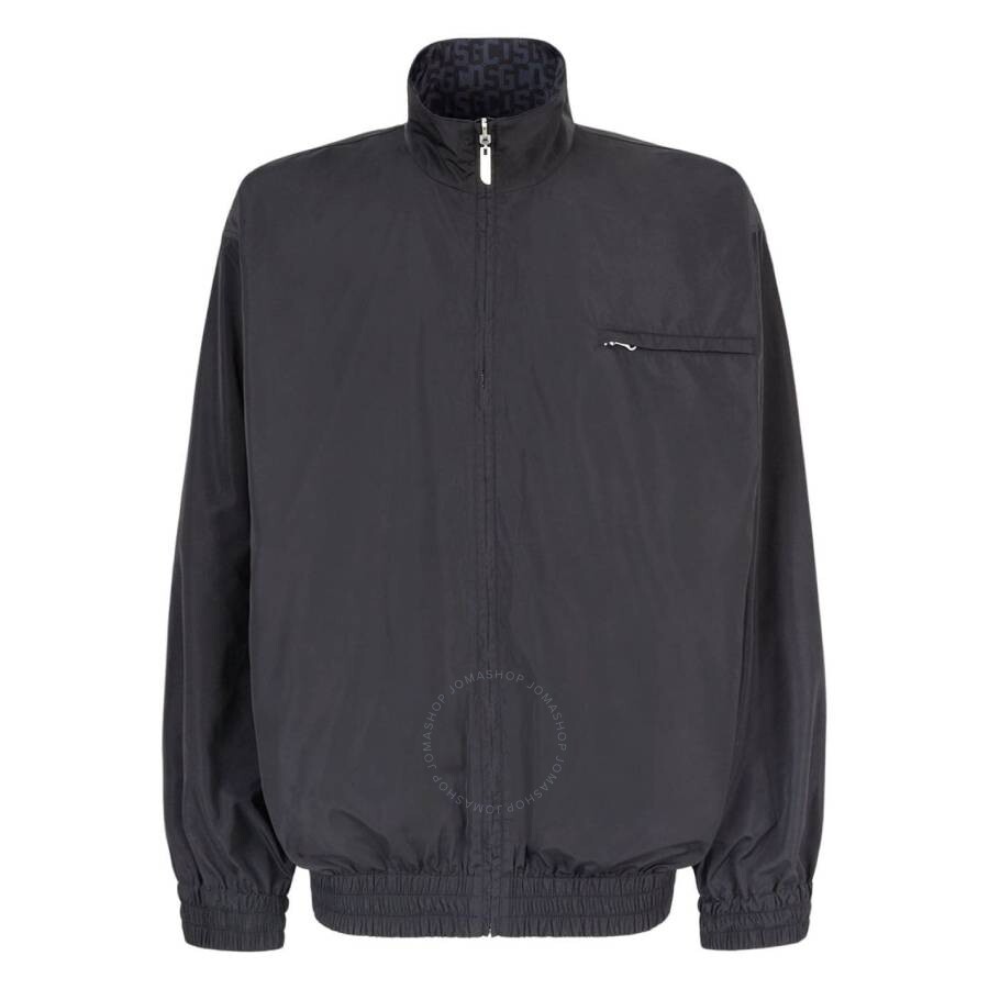 Gcds Reversible Lightweight Windproof Jacket In Black