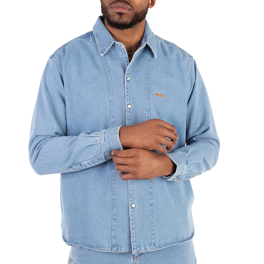 Wirdo Cotton Denim Shirt, Size Small