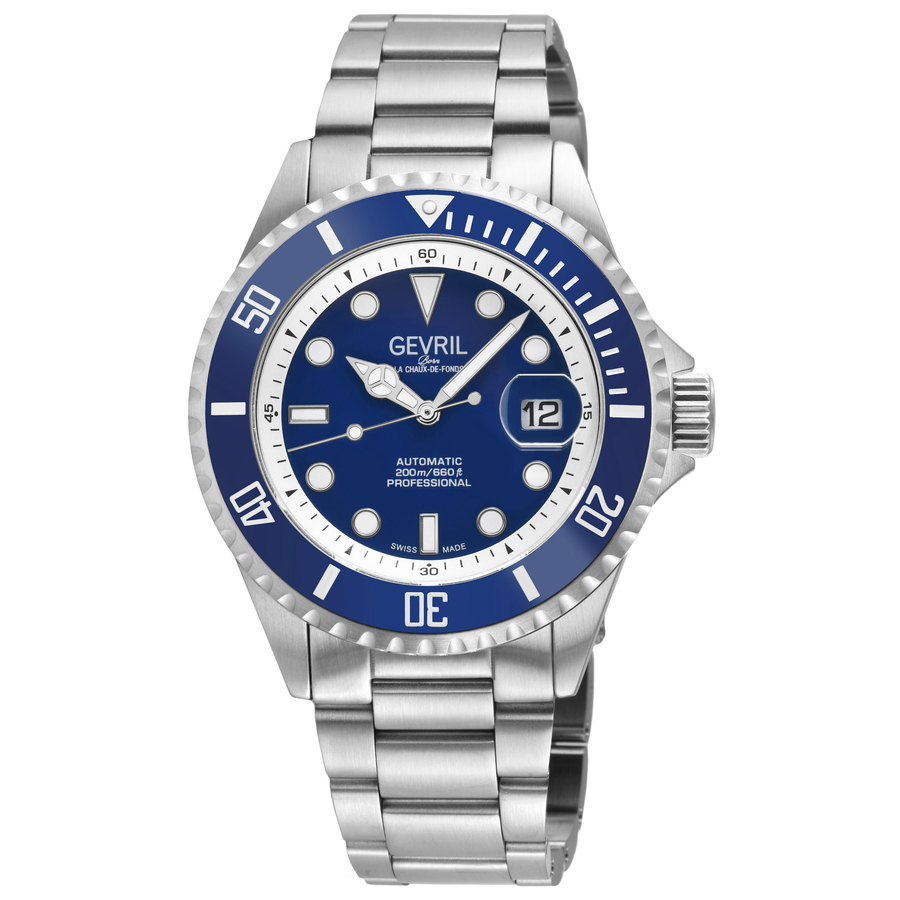 Gevril Wall street Automatic Black Dial Men