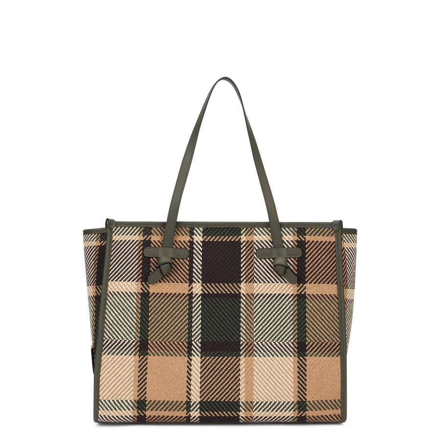 Gianni Chiarini Marcella Fabric Tote In Green