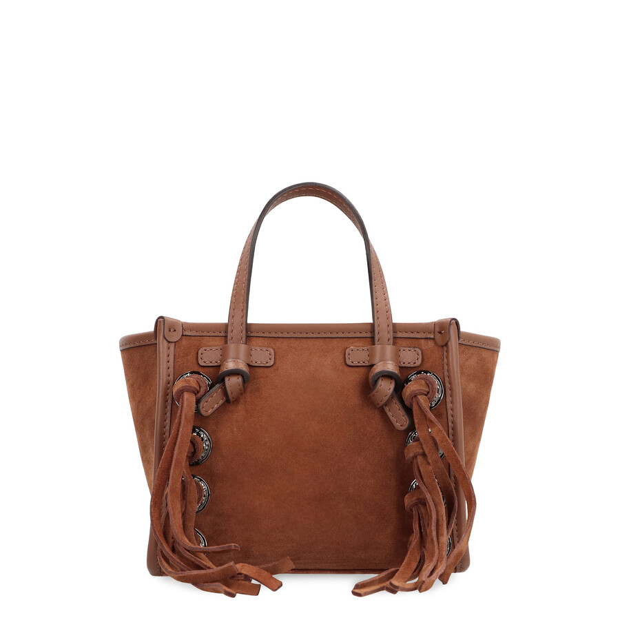 Gianni Chiarini Miss Marcella Leather Mini Handbag In Brown