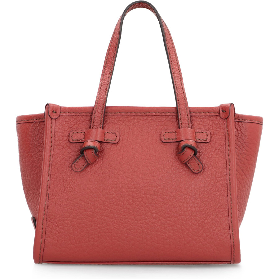 Gianni Chiarini Miss Marcella Leather Mini Handbag In Red