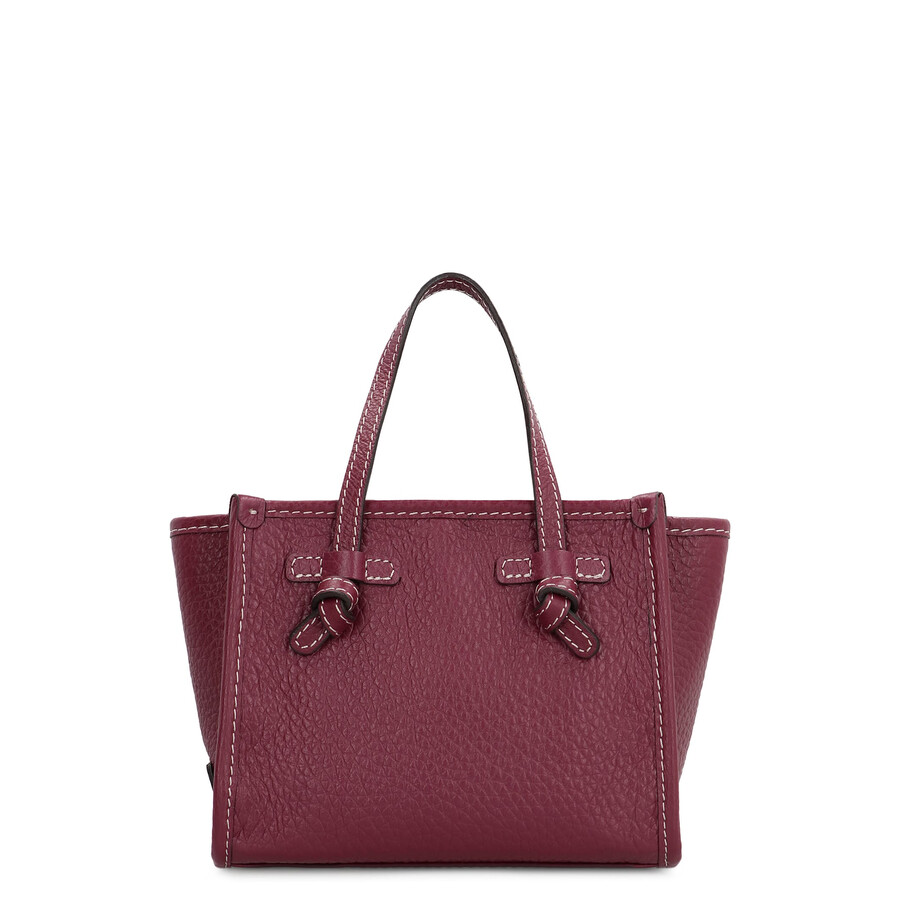 Gianni Chiarini Miss Marcella Leather Mini Handbag In Purple