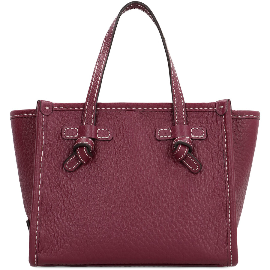 Gianni Chiarini Miss Marcella Leather Mini Handbag In Purple