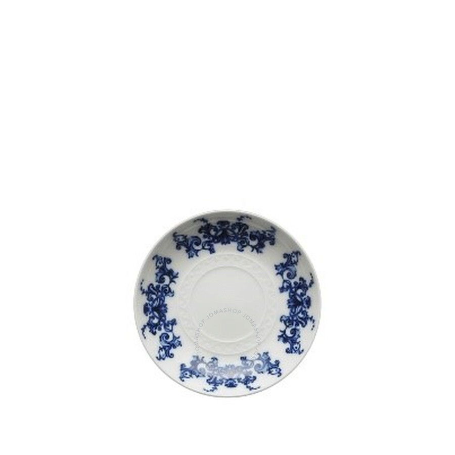 Ginori 1735 Babele Blu Tea Saucer In Blue