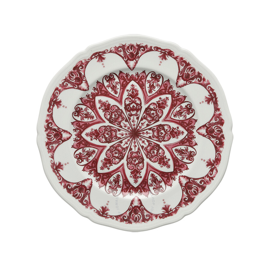 Ginori 1735 Babele Rosso Charger Plate In Ross/red