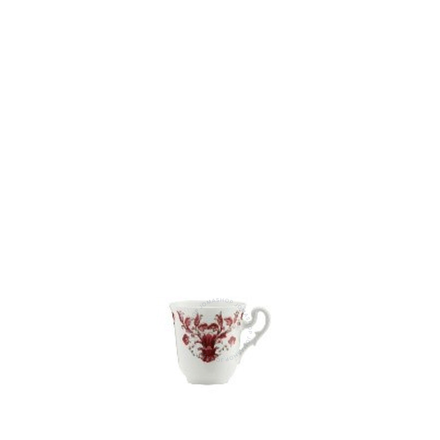 Ginori 1735 Babele Rosso Coffee Cup In Rosso/red