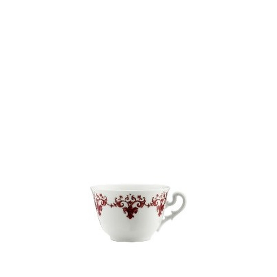 Ginori 1735 Babele Rosso Tea Cup In Rosso/red