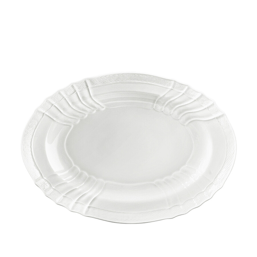 Ginori 1735 Small Oval Flat Platter In White