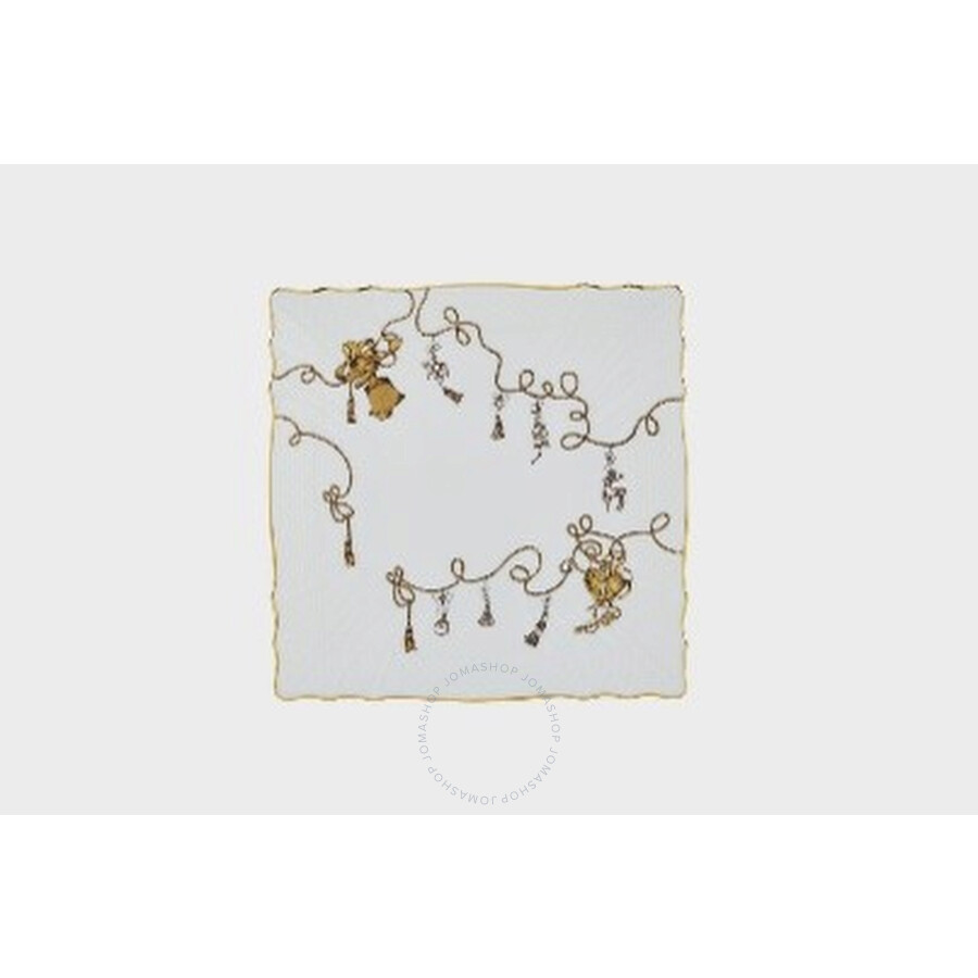 Ginori 1735 Charm Vecchio Ginori Squared Dessert Plate In N/a