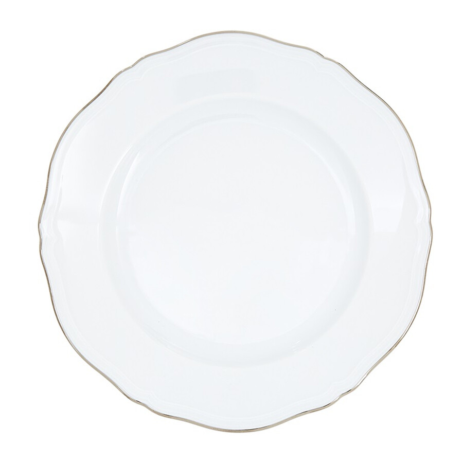 Ginori 1735 Corona Platino Charger Plate In N/a
