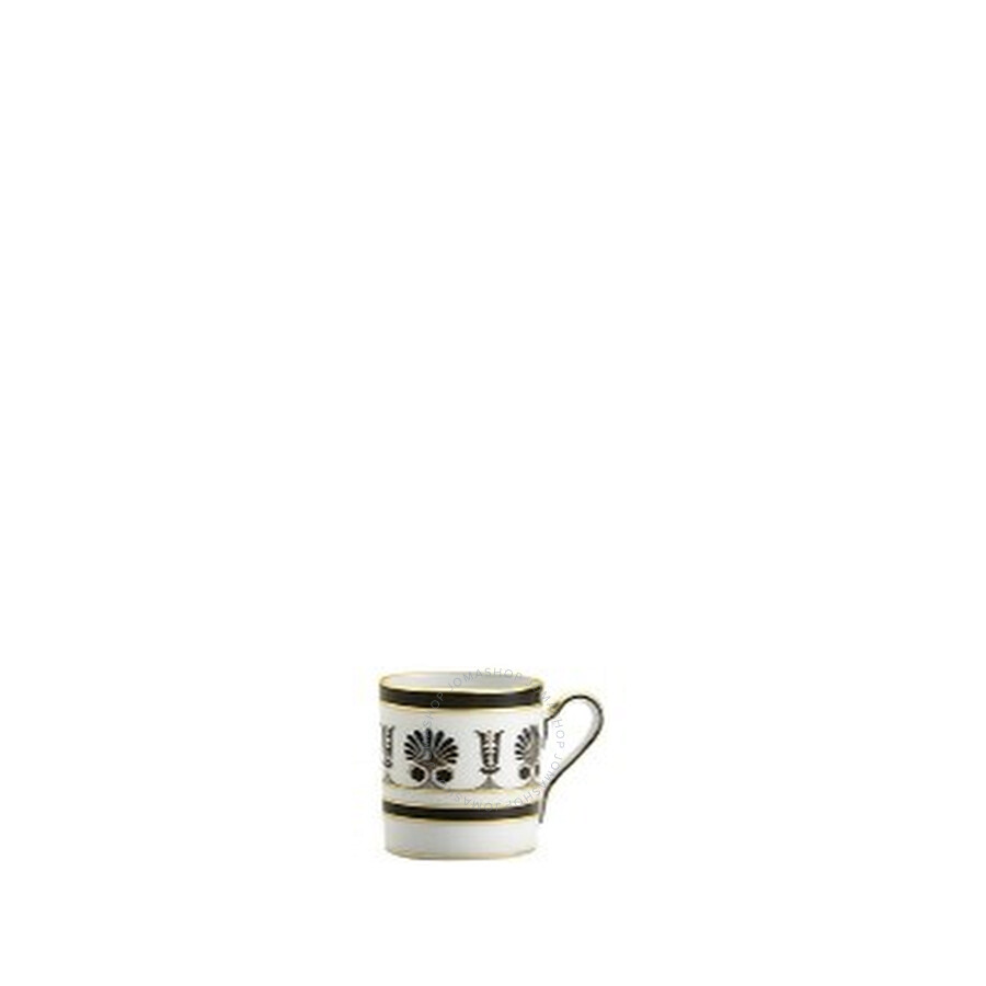 Ginori 1735 Palmette Coffee Cup In Coffee