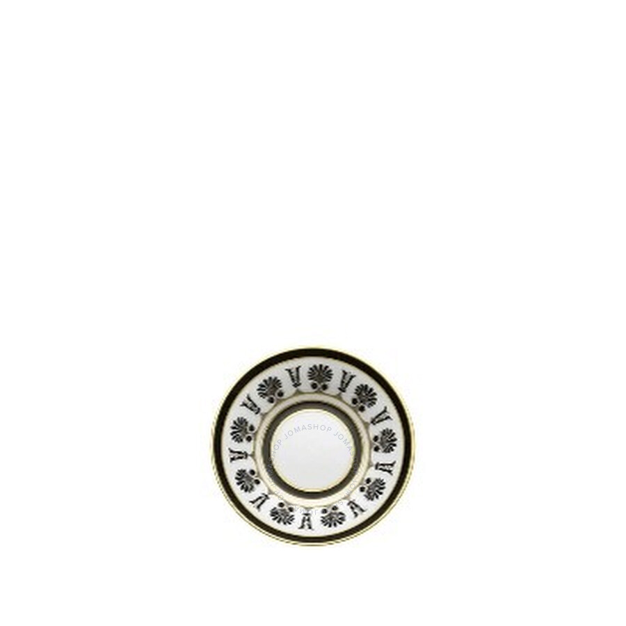 Ginori 1735 Palmette Coffee Saucer In Coffee