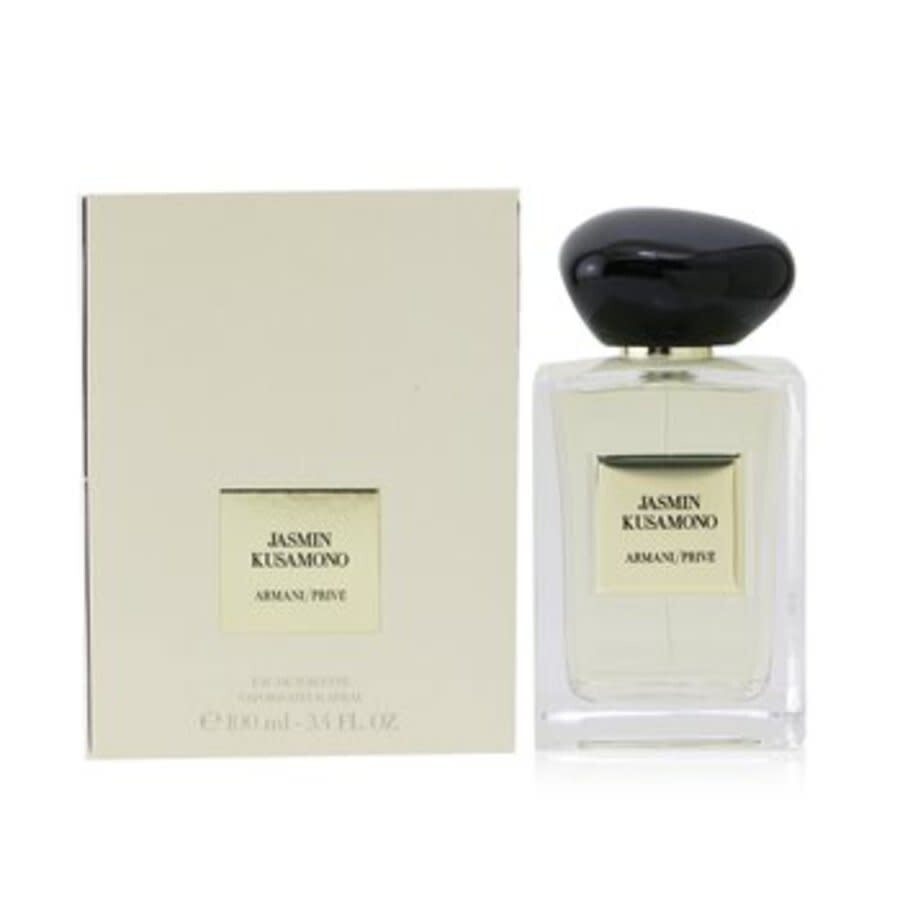 Giorgio Armani - Armani Prive Les Eaux Jasmin Kusamono Eau De Toilette Spray  100ml/3.4oz In Black / Orange / Pink