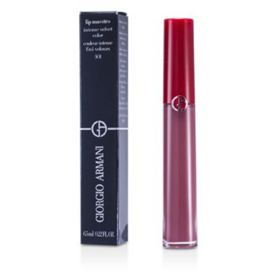 Giorgio Armani Ladies Lip Maestro Intense Velvet Color - 501 Casual Pink Stick 0.22 oz Makeup 360552 In Pink