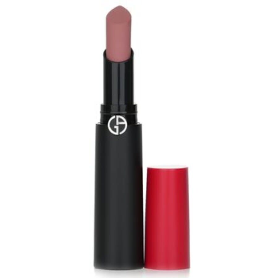 Shop Giorgio Armani Ladies Lip Power Matte Longwear & Caring Intense Matte Lipstick 0.11 oz # 117 Gracefu In # 117 Graceful