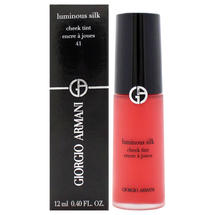 Giorgio Armani Ladies Luminous Silk Cheek Tint Blush 0.4 oz 41 Flaming Red Makeup 3614274190861