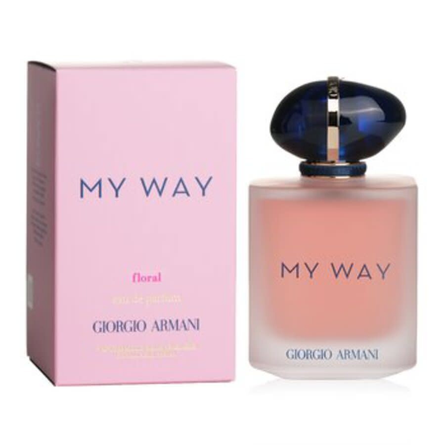 Giorgio Armani Ladies My Way Floral Edp Spray 3 oz Fragrances 3614273673846 In Green / Orange / White