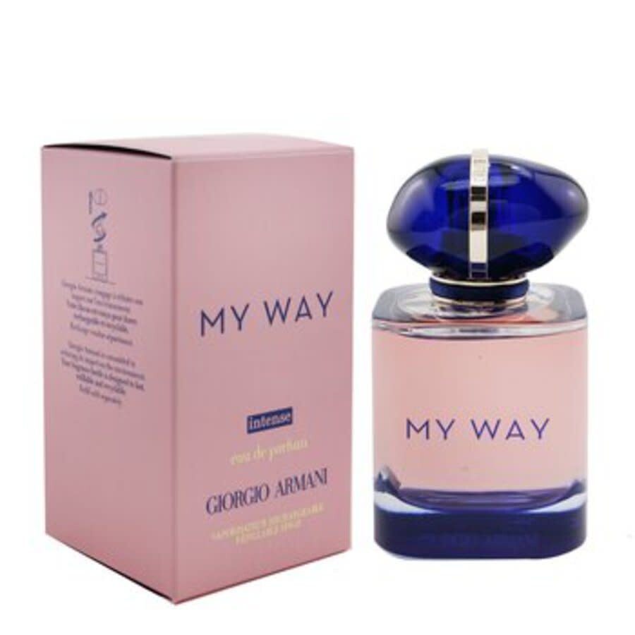 Shop Giorgio Armani Ladies My Way Intense Edp Spray 1.7 oz Fragrances 3614273347846 In Orange