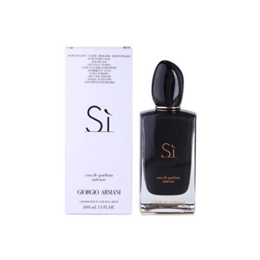 Giorgio Armani Ladies Si Intense Night Light Edp Spray 3.4 oz (tester) Fragrances 3605522034709 In Rose