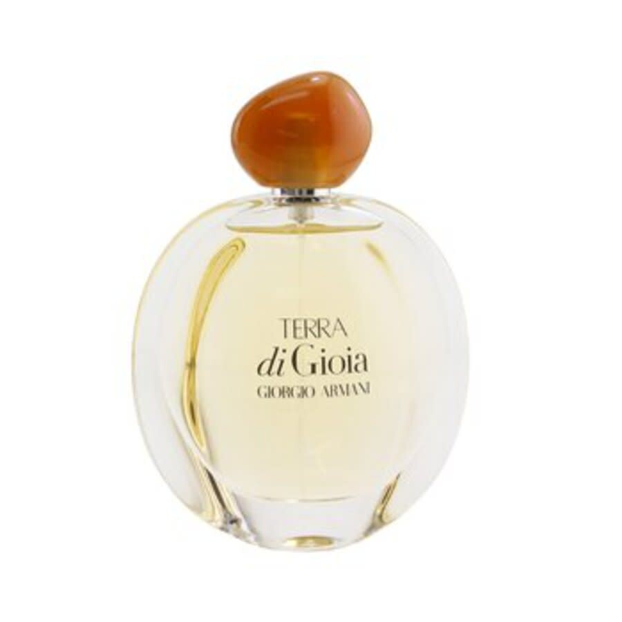 Shop Giorgio Armani Ladies Terra Di Gioia Edp Spray 1.7 oz Fragrances 3614273347877 In Amber / Orange / Spring