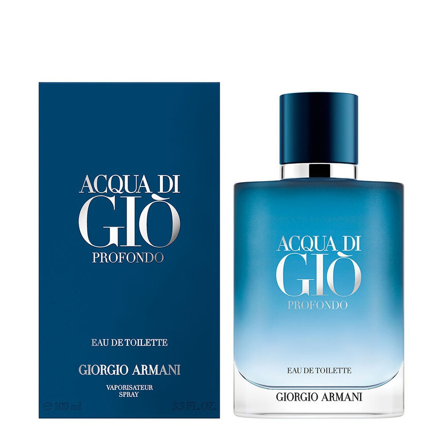 Giorgio Armani Men's Acqua Di Gio Profondo Edt Spray 3.4 oz Fragrances 3614274361322