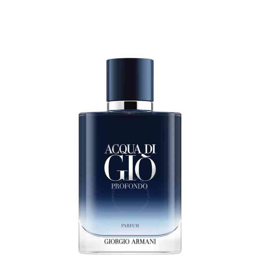 Shop Giorgio Armani Men's Acqua Di Gio Profondo Parfum 3.4 oz Fragrances 3614273953696 In Green