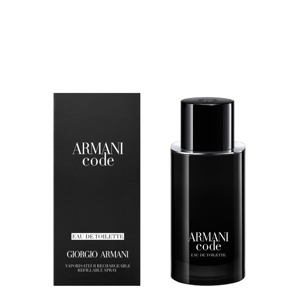 Giorgio Armani Men's Armani Code EDT Spray Refillable 2.5 oz