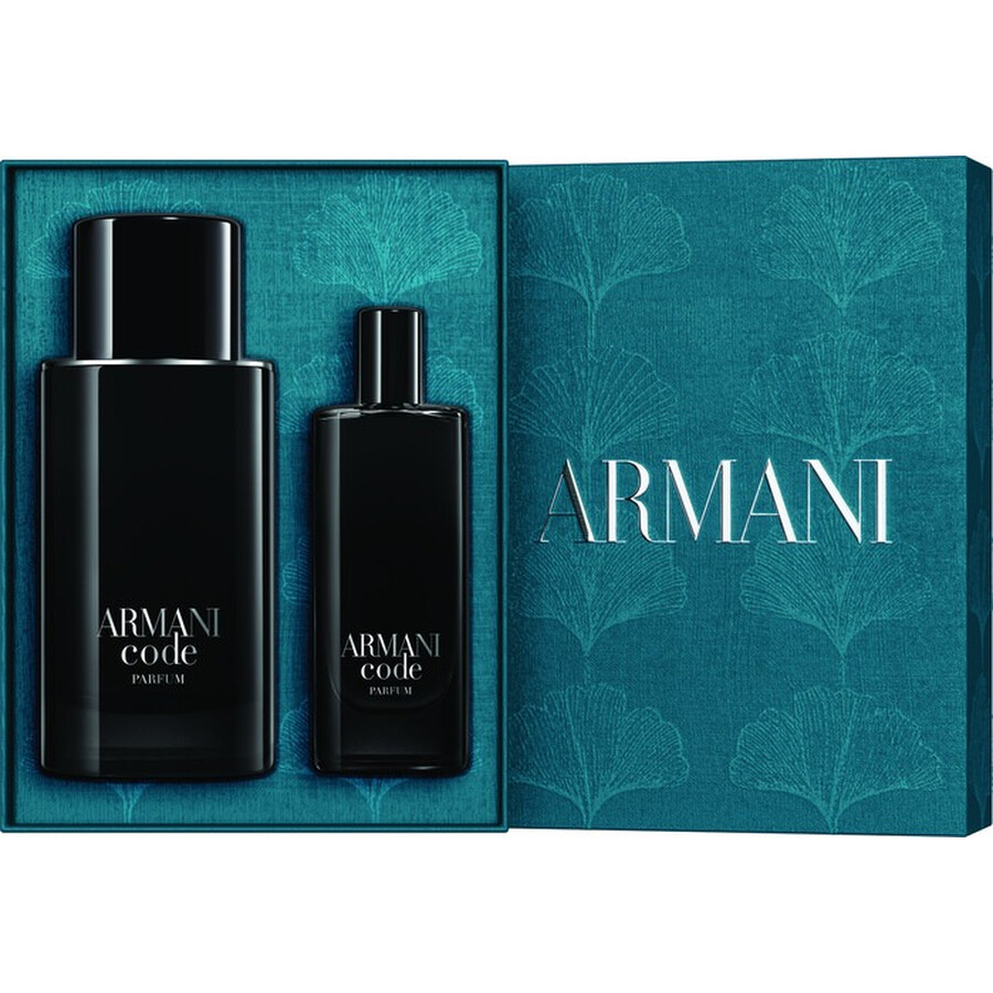 Giorgio Armani Armani Code セット ARMANI CODE PARFUM MEN 3PC GIFT SET 2.5OZ PARFUM+0.50OZ+2.5